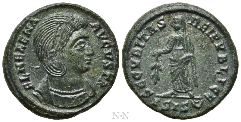 HELENA (Augusta, 324-328/30). Follis. Siscia. 

Obv: FL HELENA AVGVSTA. 
Diad...