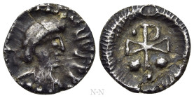 JUSTINIAN I (527-565). 1/4 Siliqua(?). Ravenna (or imitative?)