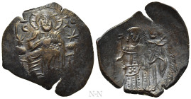 MANUEL I COMNENUS (1143-1180). BI Aspron Trachy. Constantinople