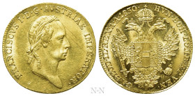 AUSTRIAN EMPIRE. Franz I (1804-1835). GOLD Ducat (1830-A). Wien (Vienna)