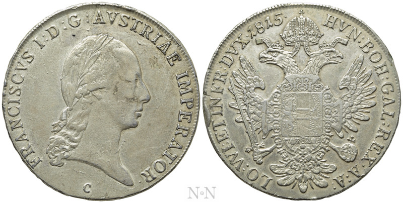 AUSTRIAN EMPIRE. Franz I (1804-1835). Taler (1815-C). Prague. 

Obv: FRANCISCV...