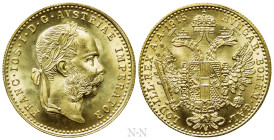 AUSTRIAN EMPIRE. Franz Josef I (1848-1916). GOLD Dukat (1915). Wien (Vienna). Restrike issue
