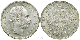 AUSTRIAN EMPIRE. Franz Josef (1848-1916). 1 Gulden / 1 Florin (1879). Vienna (Wien)
