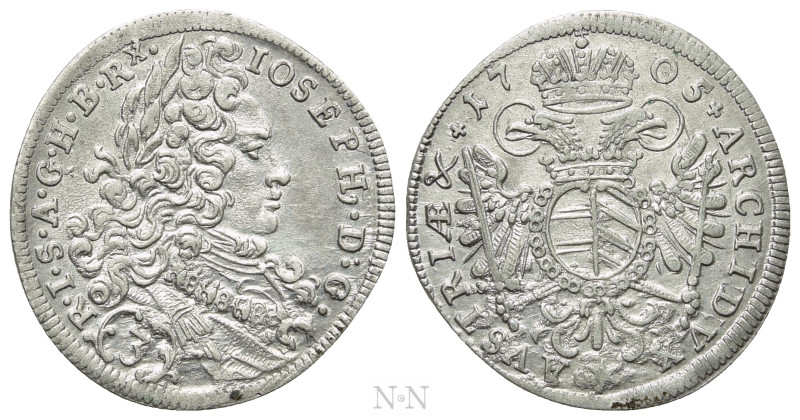 HOLY ROMAN EMPIRE. Joseph I (1705-1711). 3 Kreuzer (1705). München. 

Obv: IOS...