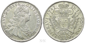 HOLY ROMAN EMPIRE. Franz I (1745-1765). 15 Kreuzer (1747-KB). Kremnitz
