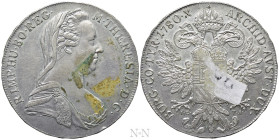 HOLY ROMAN EMPIRE. Maria Theresia (1740-1780). Taler (1780-ICFA). Vienna