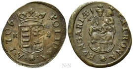HUNGARY. Franz II (1703-1711). 1 Poltura (1706-KB)