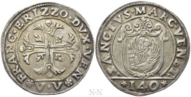 ITALY. Venice. Francesco Erizzo (1631-1646). Scudo della croce