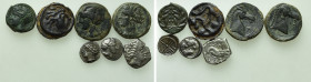 7 Celtic and Greek Coins