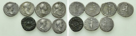 7 Roman Coins of Trajan, Hadrian etc