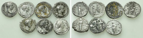7 Roman Denarii