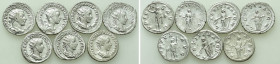 7 Antoniniani of Gordianus III