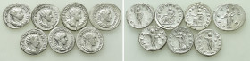 7 Antoniniani of Gordianus III