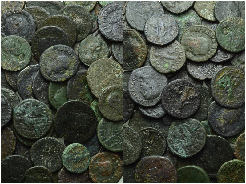 Circa 50 Roman Provincial Coins. 

Obv: .
Rev: .

. 

Condition: See pict...