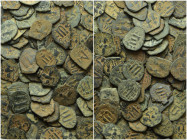 Circa 100 Early-Islamic and Byzantine Coins