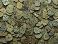 Circa 100 Early-Islamic and Byzantine Coins