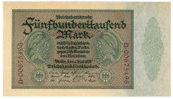 Germany - Weimar Republic 500000 Mark 1923

P# 88, N# 207364; # D 00675496; AUNC