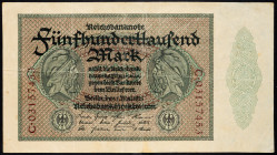Germany - Weimar Republic 500000 Mark 1923

P# 88, N# 207364; # C 03157453; VG