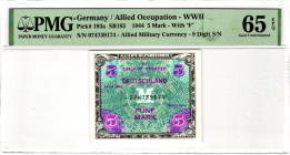 Germany - Third Reich 5 Mark 1944 PMG 65 EPQ Gem Unc

P# 193a, N# 207238; # 074739174