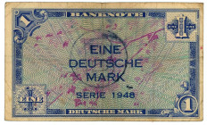 Germany - FRG 1 Deutsche Mark 1948

P# 2b, N# 204187; F