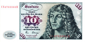 Germany - FRG 10 Deutsche Mark 1980

P# 31d, N# 204797; # CN 4705593 R; AUNC