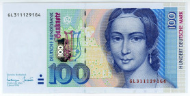 Germany - FRG 100 Deutsche Mark 1996

P# 46a, N# 204837; # GL3111291G4; UNC
