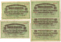 Germany - Empire 5 x 3 Rubel 1916

P# R123, N# 209562; F-VF