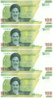 Iran 4 x 10 Tomans / 100000 Rials 2021 - 2023 (ND) Consecutive Numbers

N# 244728; TBB# 301; UNC