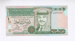 Jordan 1 Dinar 1996 AH 1416

P# 29b, N# 238406; # Iu 761345; UNC