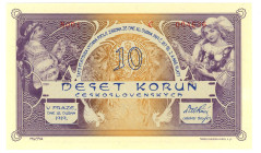 Czech Republic Ivancice 10 Korun 1919 (2022) 140 years Maria Mucha

# M001 C 004636; With Original Package & Booklet; BUNC