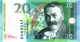 Czech Republic 20 Korun 2019 Specimen "Pavol Országh Hviezdoslav"

# P1 0172; BUNC