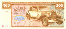 Czech Republic 200 Korun 2022 "Skoda"

# H 03 001321; BUNC
