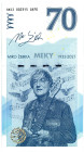 Czech Republic 70 Meky 2022 Miro Zbirka

# SKCZ 002315 ZB72; Meky - 70th Anniversary of Birthday (1952-2022); UNC