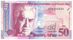 Armenia 50 Dram 1998

P# 41, N# 202751; # U 08352934; UNC