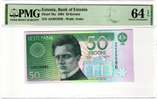 Estonia 50 Krooni 1994 PMG 64 EPQ Choice Unc

P# 78a, N# 205430; # ANO 25586