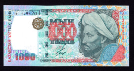 Kazakhstan 1000 Tenge 2000

P# 22, N# 205153; # AE2298201; UNC