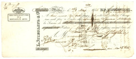Russia - Ukraine Odessa Banking House "Stieglitz & Company" Bill of Exchange for 1600 Florins 1835

# 5091; This bill of exchange was drawn by Ludwi...