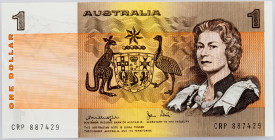 Australia 1 Dollar 1979 - 1981 (ND)

P# 42c, N# 202381; # CRP 887429; XF-
