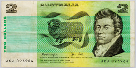 Australia 2 Dollars 1979 (ND)

P# 43c, N# 202384; # JKJ 093964; F