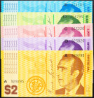 Australia Hutt River Province 10 - 20 - 50 Cents - 1 - 2 Dollars 1970

Released in 1974; UNC