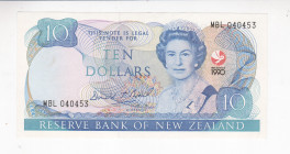 New Zealand 10 Dollars 1990

P# 176, N# 224290; # MBL 040453; UNC