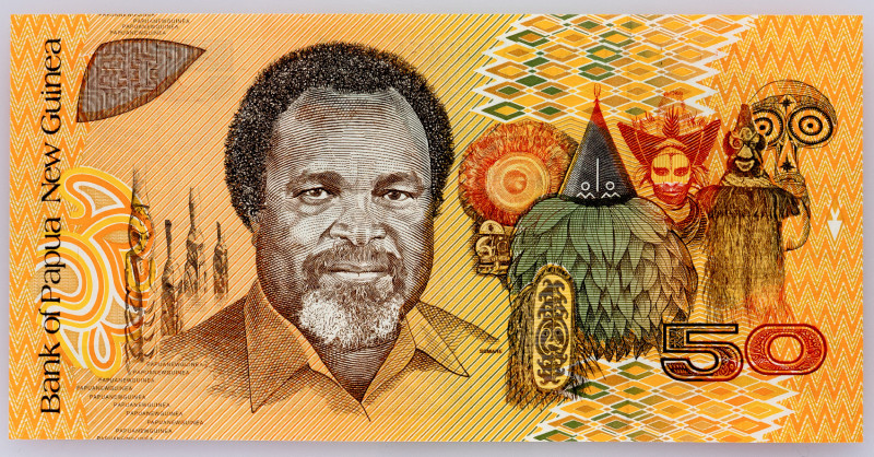 Papua New Guinea 50 Kina 1989

P# 11, N# 224304; # HUK 080198; UNC