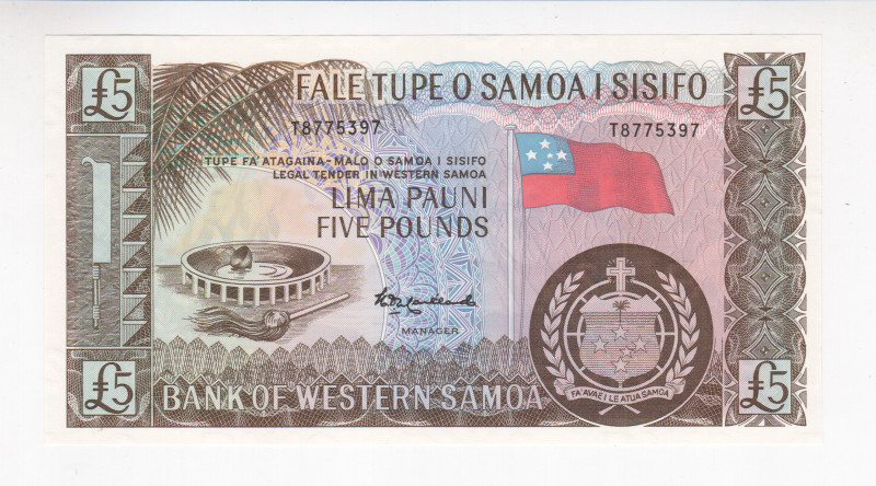 Samoa 5 Pound 2020

P# 15CS, N# 215578; # T8775397; Modern reprint: With prefi...