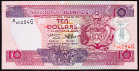 Solomon Islands 10 Dollars 1996 (ND)

P# 20, N# 209047; # C/I 002846; UNC