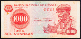 Angola 1000 Kwanzas 1979

P# 117, N# 220121; # P/A 527135; F