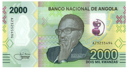 Angola 2000 Kwanzas 2020

P# 163, N# 280368; # A 23255494; UNC