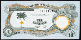 Biafra 10 Shillings 1968 - 1969 (ND)

P# 4, N# 205523; # GK0418193; UNC
