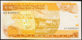 Ethiopia 50 Birr 1997

P# 49, N# 234512; # AC 8295037; XF-