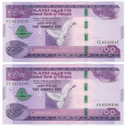 Ethiopia 2 x 200 Birr 2012 (2020) Consecutive Pair

P# 56, N# 268238; # FE 4030846 - FE 4030847; XF+