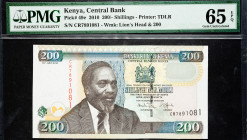 Kenya 200 Shillings 2010 PMG 65EPQ Gem UNC

P# 49e, N# 206314; # CR7691081